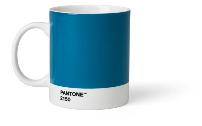 Cană albastru-deschis din ceramică 375 ml Blue 2150 – Pantone