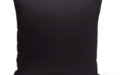 Față de pernă decorativă Kate Louise Simplo, 43 x 43 cm, negru