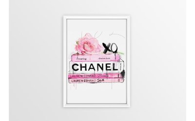 Poster 20×30 cm Books Chanel – Piacenza Art