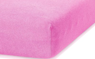 Cearceaf elastic AmeliaHome Ruby, 200 x 160-180 cm, roz