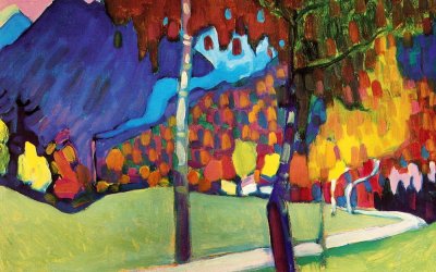 Reproducere tablou Vasilij Kandinskij – Abstract, 80 x 60 cm