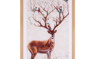 Tablou Sømcasa Deer, 40 x 60 cm