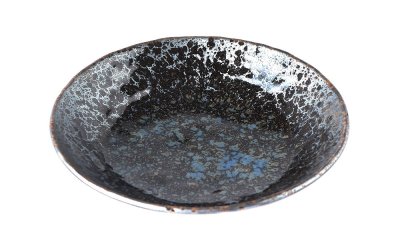 Farfurie adâncă din ceramică MIJ Pearl, ø 24 cm, negru – gri