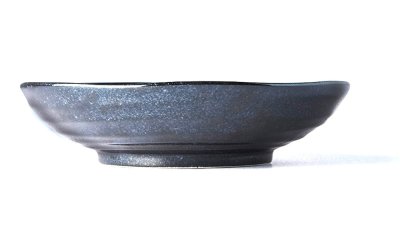 Farfurie adâncă din ceramică MIJ Matt, ø 21 cm, negru