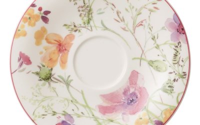 Farfurioară din porțelan Villeroy & Boch Mariefleur Tea, ⌀ 16 cm, motiv floral, multicolor