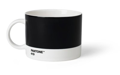 Cană neagră din ceramică 475 ml Black 419 – Pantone