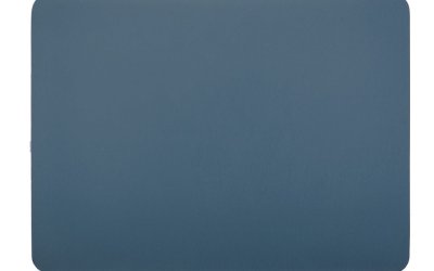 Suport farfurie din imitație de piele ZicZac Togo, 33 x 45 cm, albastru închis