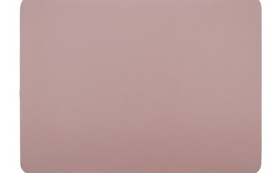 Suport farfurie din imitație de piele ZicZac Togo, 33 x 45 cm, roz