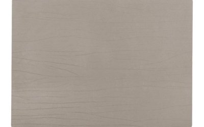 Suport farfurie din piele reciclată ZicZac Titane, 33 x 45 cm, gri – bej
