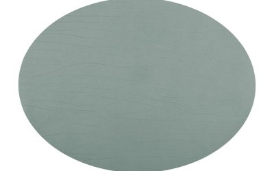 Suport farfurie din piele reciclată ZicZac Titan, 33 x 45 cm, verde