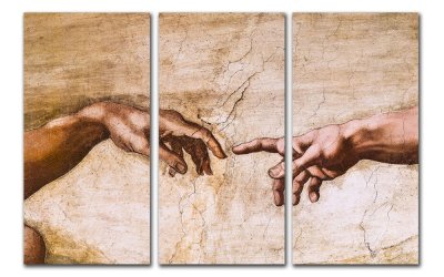 Reproducere tablou Michelangelo Buonarroti – Creation of Adam