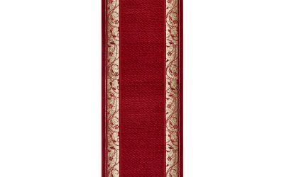 Covor Basic Elegance, 80×200 cm, roșu