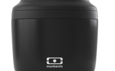 Recipient pentru gustări Monbento Element, 550 ml, negru