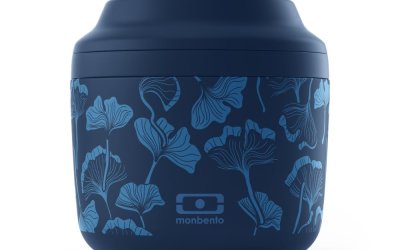 Recipient pentru gustări Monbento Element, 550 ml, albastru