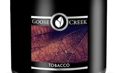 Lumânare parfumată pentru bărbați Goose Creek Tobacco, 35 de ore de ardere