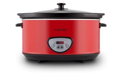 Slow cooker Klarstein Bankett, 6,5 l, roșu