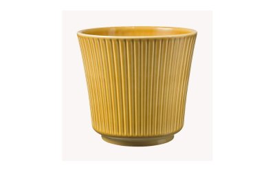 Ghiveci din ceramică Big pots Gloss, ø 20 cm, galben