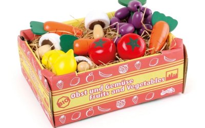 Cutie cu legume de jucărie Legler