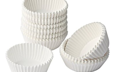Set 200 cupe de copt din hârtieZenker Muffin, ø 5 cm, alb