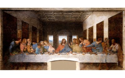 Reproducere tablou Leonardo da Vinci – The Last Supper, 80 x 40 cm