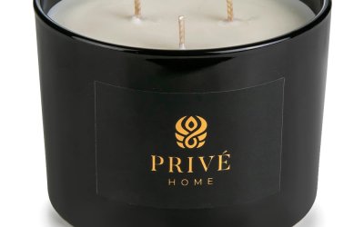 Lumânare parfumată din ceară de soia timp de ardere 35 h Lemon Verbena – Privé Home