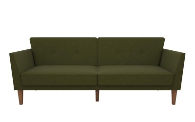 Canapea extensibilă verde 205 cm Regal – Novogratz
