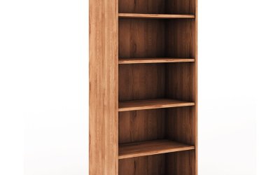 Bibliotecă din lemn de fag 74×176 cm Vento – The Beds