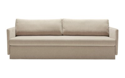 Canapea extensibilă bej 215 cm Colin – Sits
