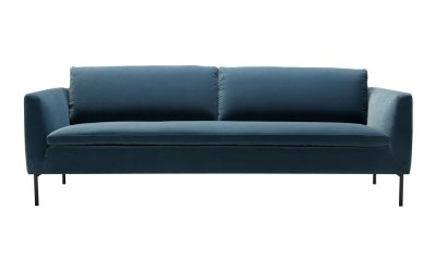 Canapea albastră 230 cm Charlie – Sits
