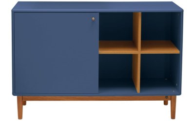 Comodă albastru-închis joasă 118×80 cm Color Living – Tom Tailor