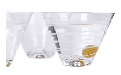 Set de 4 pahare de martini Mikasa Cheers