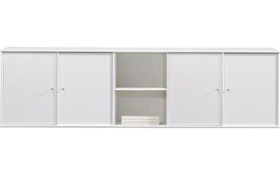 Comodă joasă albă 220×61 cm Mistral – Hammel Furniture