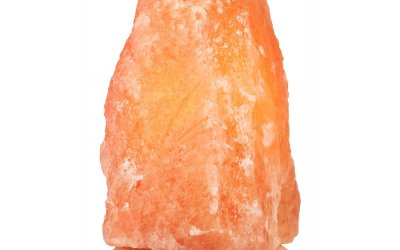 Lampă de sare portocalie, înălțime 23 cm Sally – LAMKUR