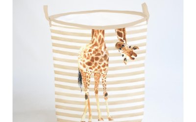 Coș depozitare pliabil Really Nice Things Quirky Giraffe