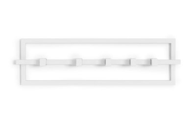 Cuier de perete alb din metal Cubiko – Umbra
