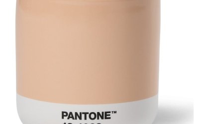 Cană din ceramică roz-portocaliu 175 ml Cortado Peach Fuzz 13-1023 – Pantone