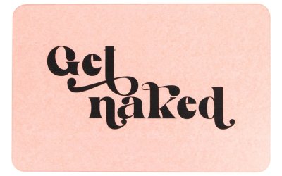 Covoraș de baie roz deschis 39×60 cm Get Naked – Artsy Doormats