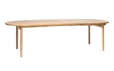 Extensie pentru masă cu aspect de lemn de stejar 45×100 cm Carno – Unique Furniture