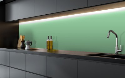 Autocolant de perete 200×60 cm Mint Green – Ambiance