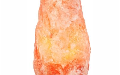 Lampă de sare portocalie, înălțime 35 cm Sally – LAMKUR