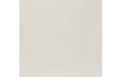 Covor alb lavabil din janilie 120×160 cm Elton – Flair Rugs