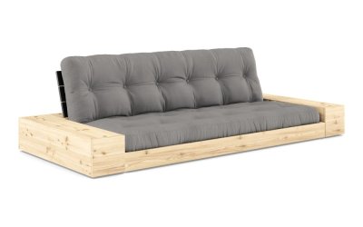 Canapea gri extensibilă 244 cm Base – Karup Design