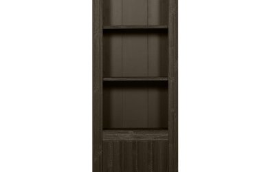 Bibliotecă maro închis din lemn de pin 78×230 cm Yumi – BePureHome