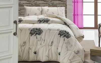 Cuvertură matlasată pentru pat dublu Eponj Home Efil, 195 x 215 cm