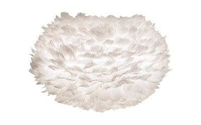 Abajur cu pene de gâscă UMAGE EOS, ⌀ 45 cm, alb