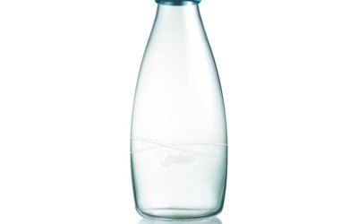 Sticlă ReTap, 800 ml, albastru deschis