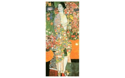 Reproducere pe pânză după Gustav Klimt – The Dancer, 70 x 30 cm