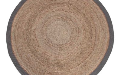 Covor din fibre de cânepă LABEL51 Rug, ⌀ 150 cm
