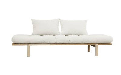 Canapea albă 200 cm Pace – Karup Design
