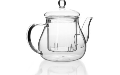 Ceainic din sticlă cu infuzor Bambum Tasev, 500 ml